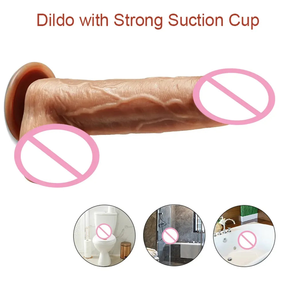 Wireless Remote Dildo - Thrusting & Vibrating