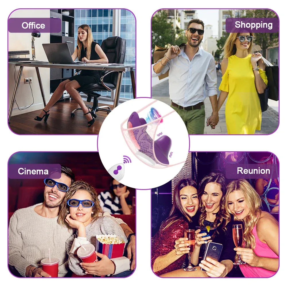 Wireless Wearable Mini Vibrator for Women